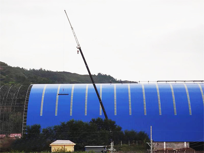郏县煤棚网架工程
